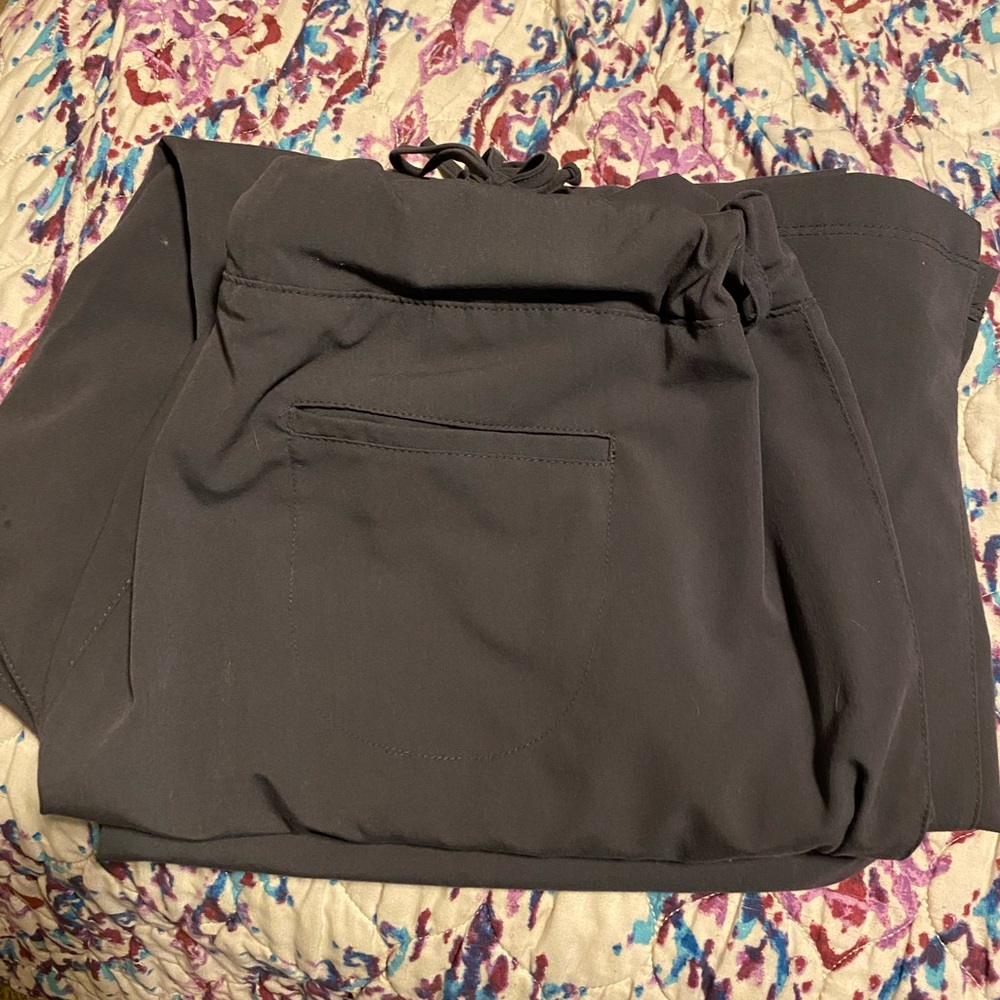 Dark grey scrub pants